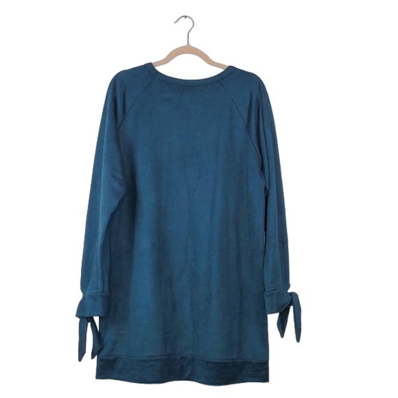Lazy Sundays by Paper Crane Soft Long Sweatshirt Size: L - Picture 2 of 6